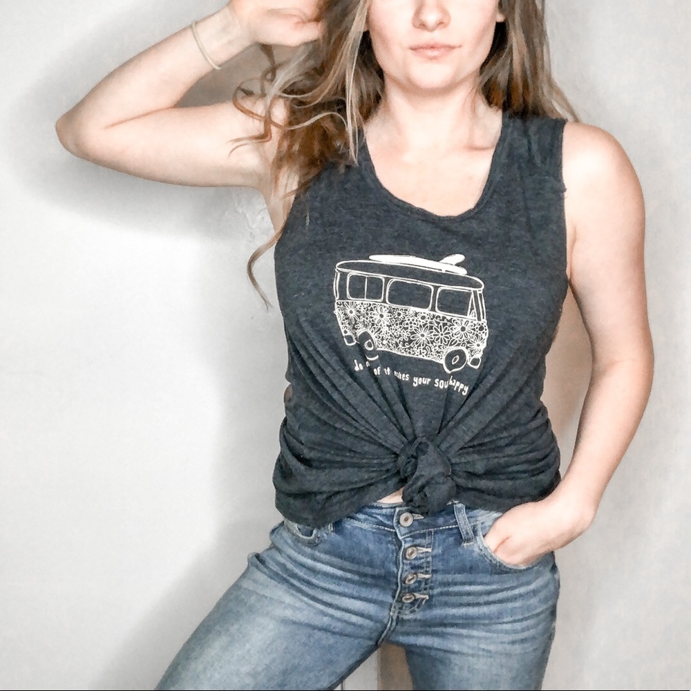 Natural Life | Happy Camper Graphic Tank